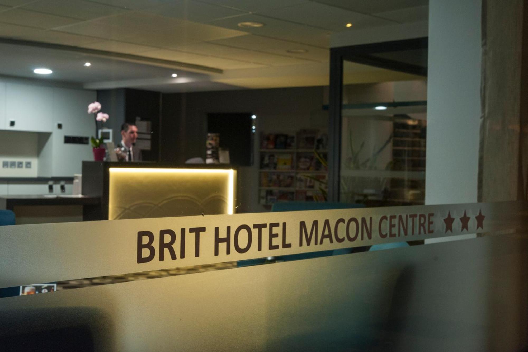 梅肯中心火车站英式酒店 Mâcon 外观 照片